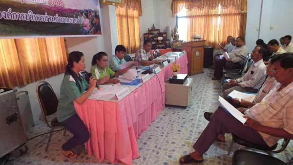 การประชุมประชาคมตำบลเพื่อจัดทำแผนท้องถิ่น อบต.กะเปอร์
